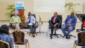 Partners welcoming the Climate Resilient Water Sector in Grenada (GCREWS) Project